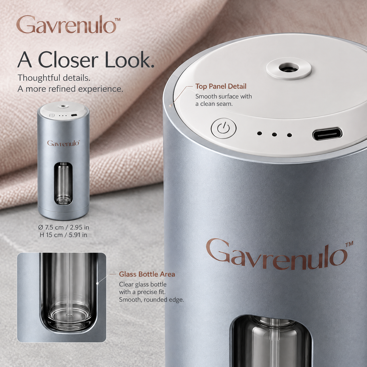 Gavrenulo™ Cordless Aroma Diffuser