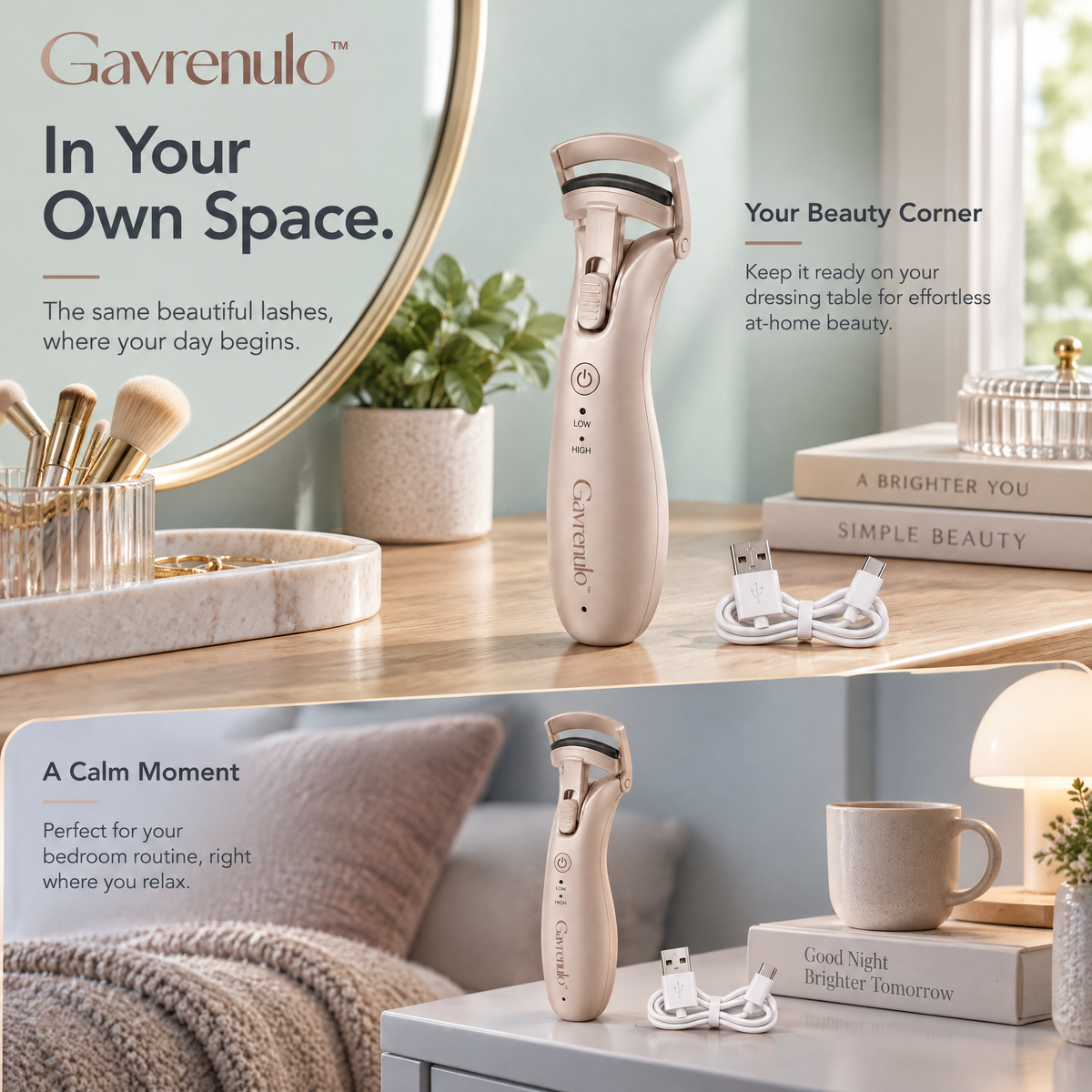 Gavrenulo™ Heated Eyelash Curler